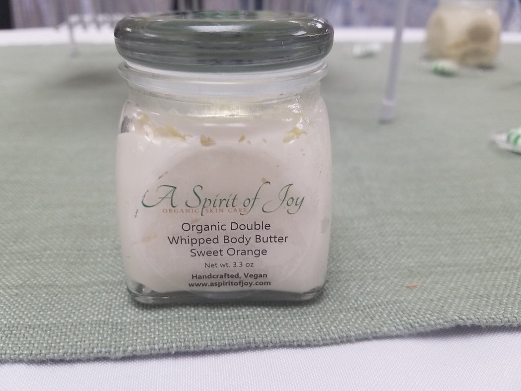 Organic Double Whipped Body Butter - Orange Blossom
