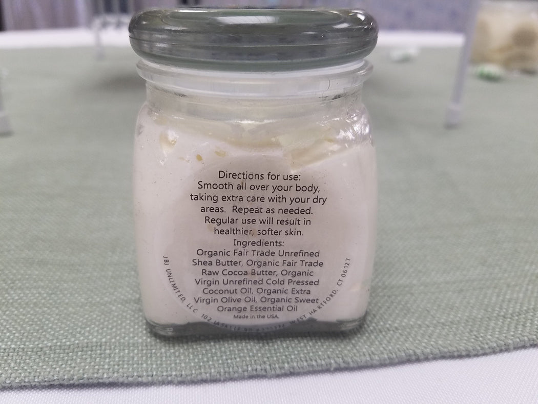 Organic Double Whipped Body Butter - Orange Blossom
