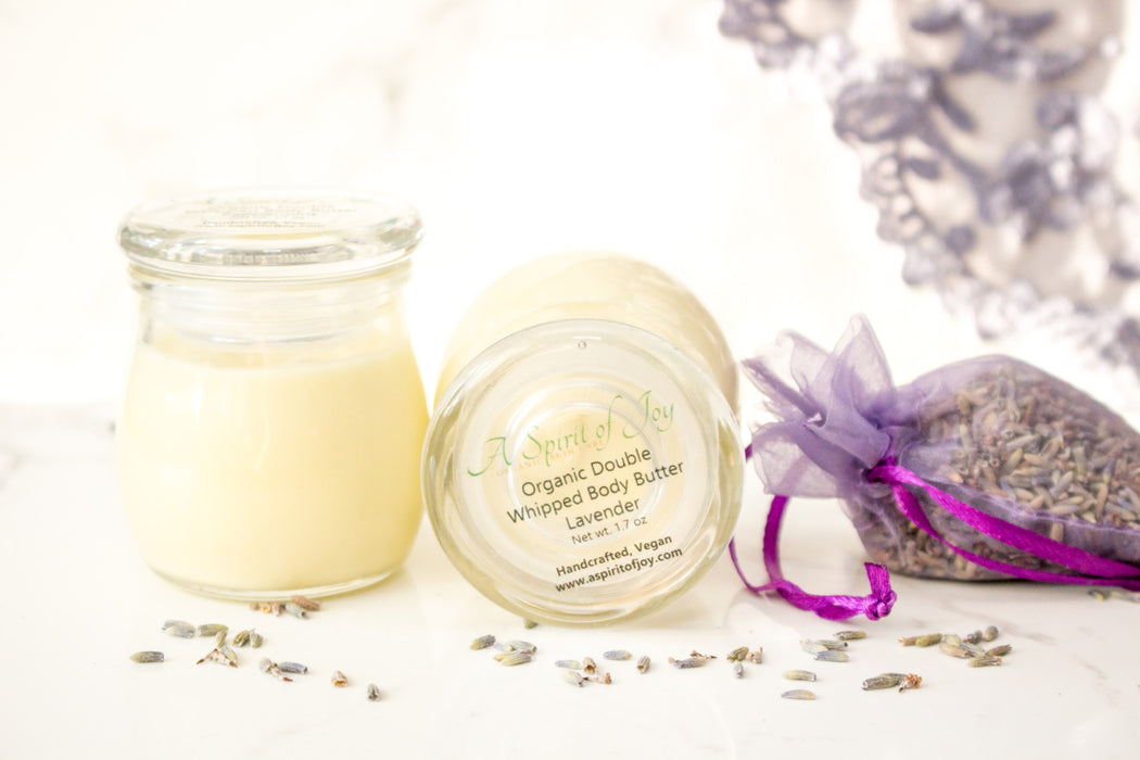 Organic Double Whipped Body Butter - Lavender