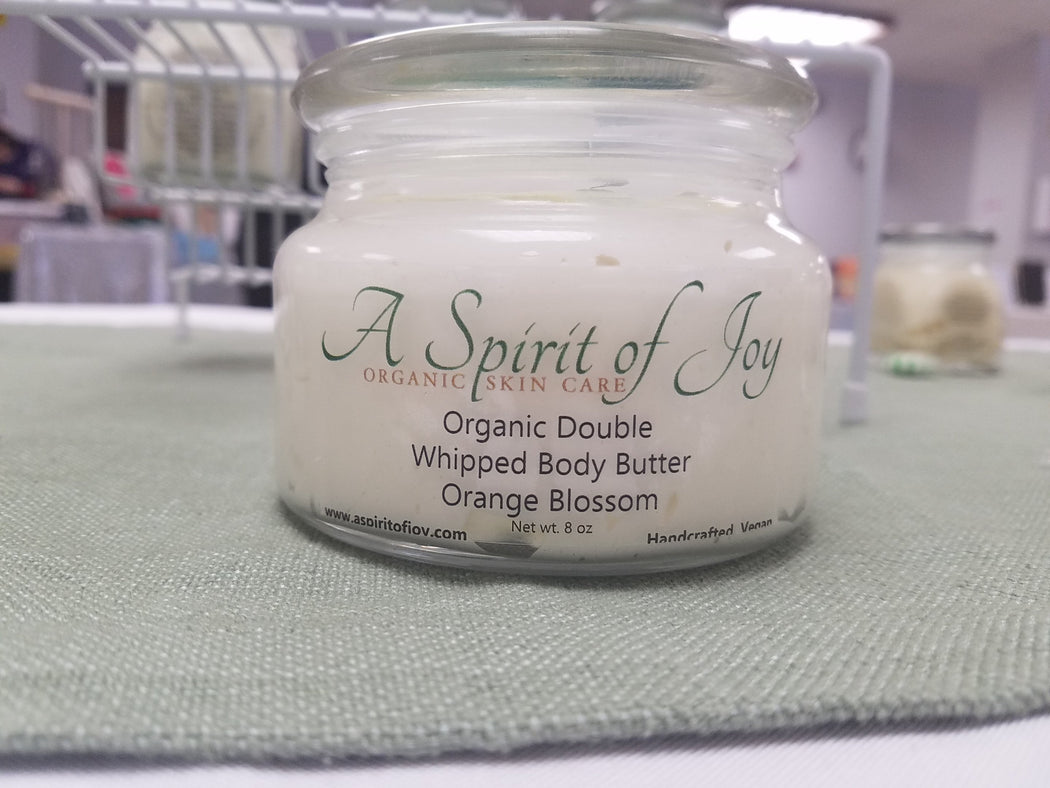 Organic Double Whipped Body Butter - Orange Blossom