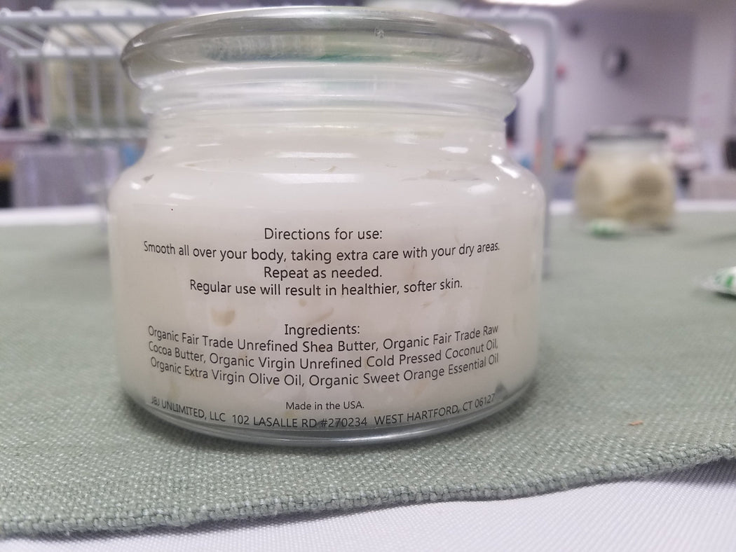 Organic Double Whipped Body Butter - Orange Blossom