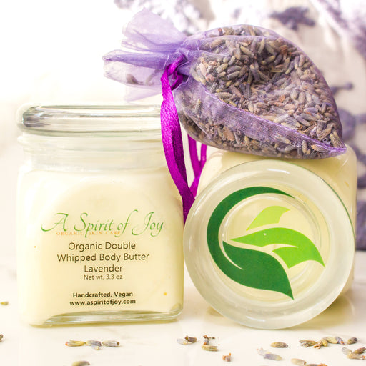 Organic Double Whipped Body Butter - Lavender